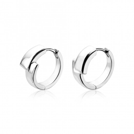 ZINZI Sterling Silver Earrings by Dutch Designer Mart Visser MVO16