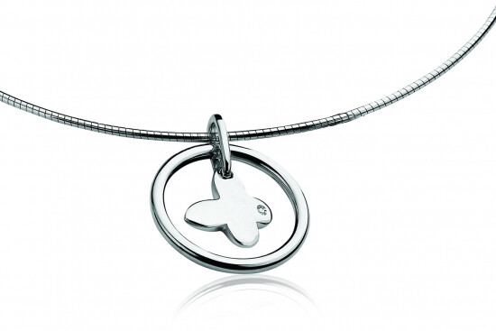 ZINZI DIAMONDS Sterling Silver Pendant ZDH55