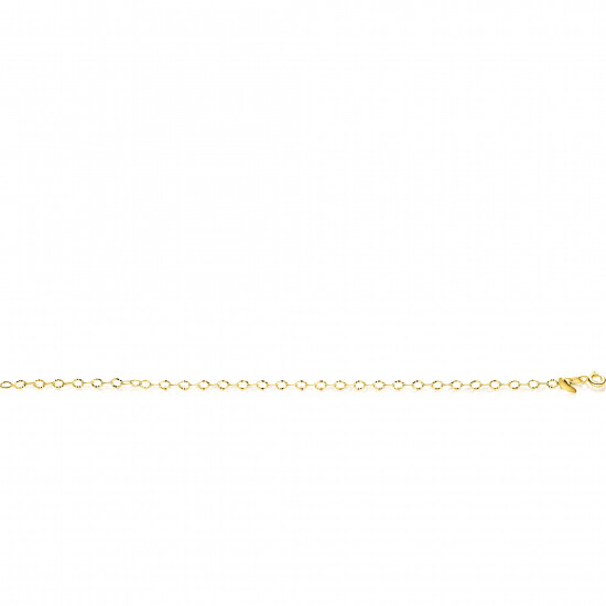 ZINZI GOLD armband ronde schakels gediamanteerd