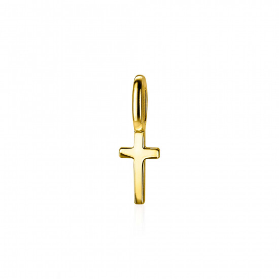 ZINZI Gold Plated Sterling Silver Pendant Cross ZIH2082G