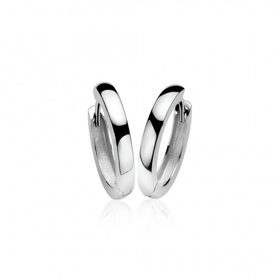 20mm ZINZI Sterling Silver Hoop Earrings width 3mm ZIO190