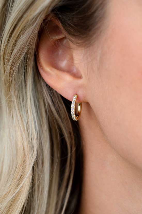 ZINZI zlv. oorringen gg.verg. met zirconia's 16x2mm