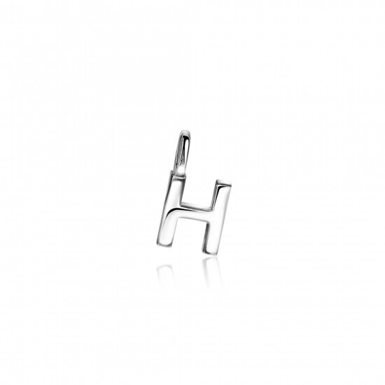 ZINZI Sterling Silver Letter Pendant H ZIH2140H