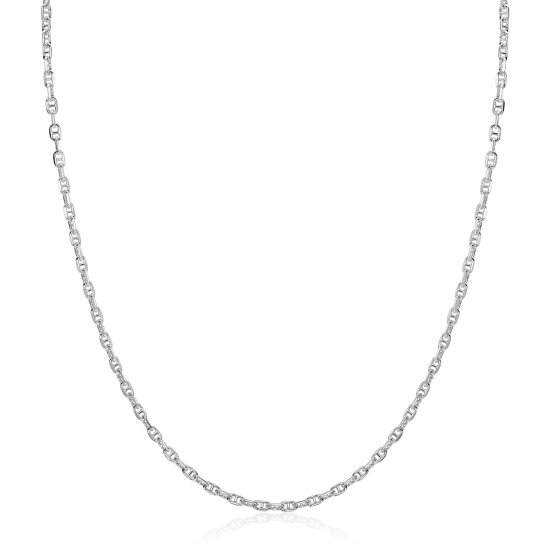 ZINZI zlv. collier massieve marine schakels