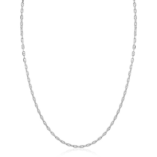 ZINZI zlv. collier massieve marine schakels