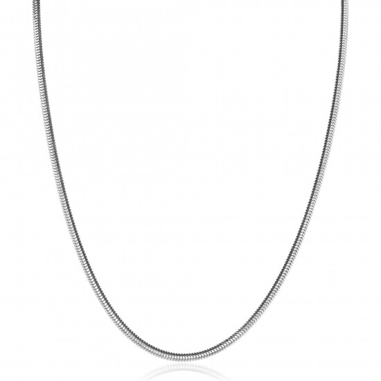 ZINZI Sterling Silver Snake Chain Necklace 45cm 2.5mm width ZIC2401