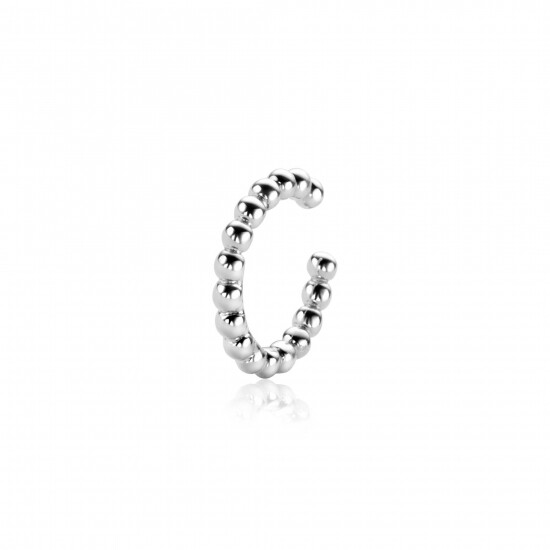 14mm ZINZI Sterling Silver Ear Cuff Bead (price per piece) ZIO-CUFF2