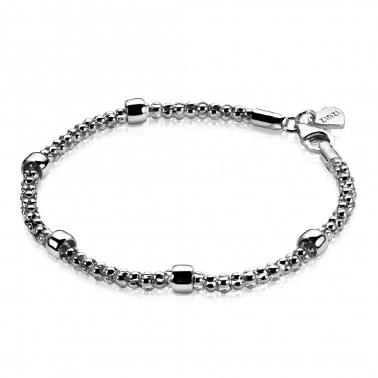 ZINZI Sterling Silver Chain Bracelet 19cm ZIA1022