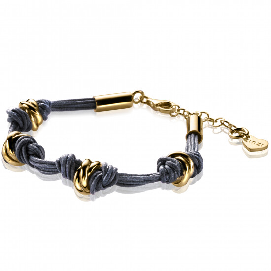 ZINZI Gold Plated Sterling Silver Bracelet 18-22cm ZIA1132BG
