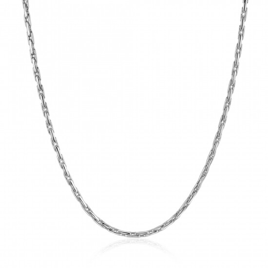 ZINZI silver link necklace 2.3mm wide 43-45cm ZIC2648