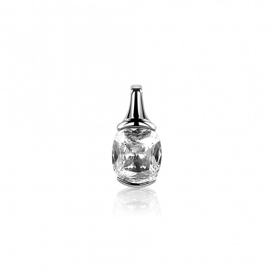 ZINZI Sterling Silver Pendant White ZIH1021