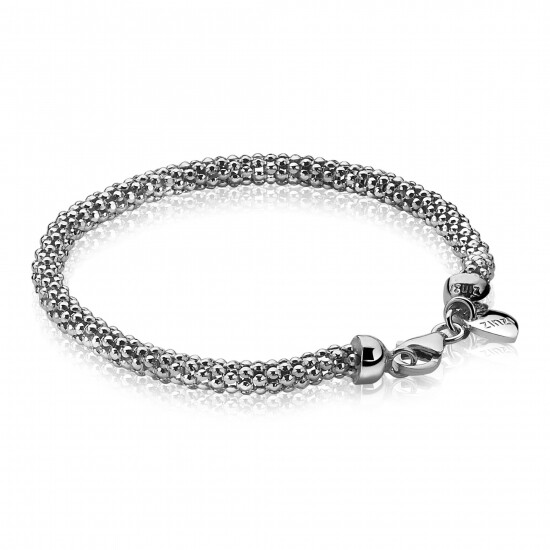 ZINZI Sterling Silver Chain Bracelet 19cm ZIA1057