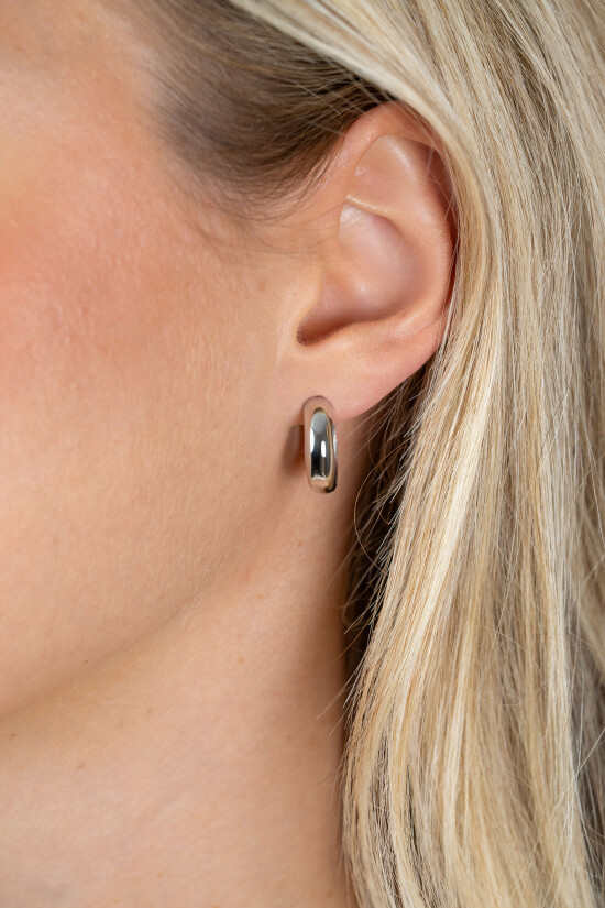 ZINZI zlv. klapcreolen half rond 17.0x5.0mm