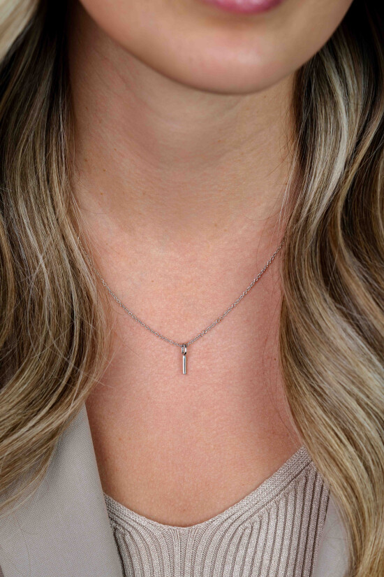 ZINZI Sterling Silver Letter Pendant I ZIH2140I