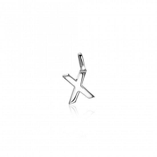 ZINZI Sterling Silver Letter Pendant X ZIH2140X