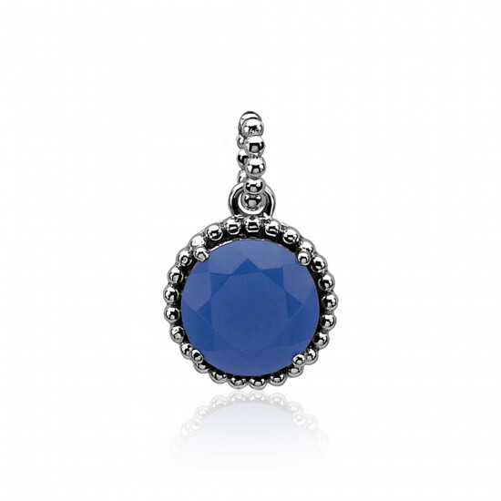 ZINZI Sterling Silver Pendant Blue ZIH842B