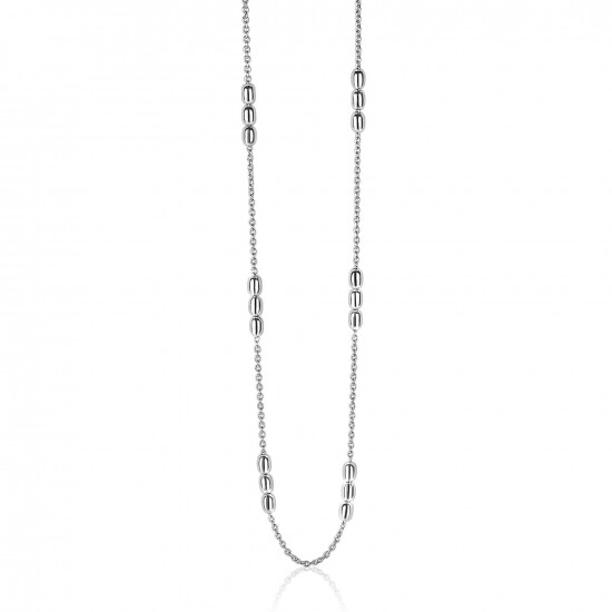 ZINZI Sterling Silver Fantasy Necklace Oval 42-45cm ZIC1809-42