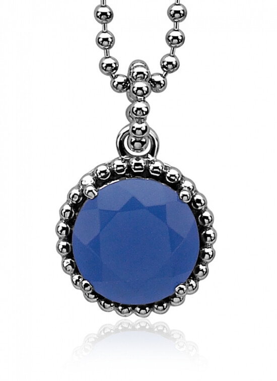 ZINZI Sterling Silver Pendant Blue ZIH842B