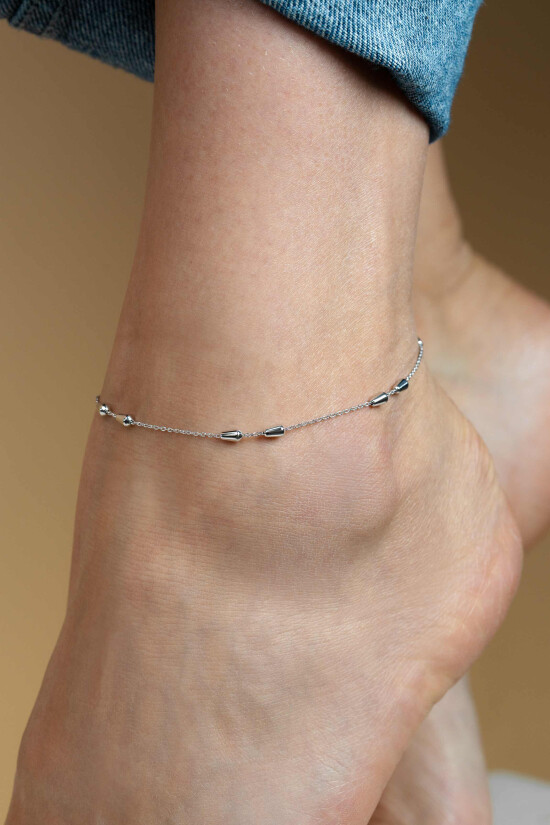 ZINZI Sterling Silver Fantasy Anklet 23+4cm ZIE1910