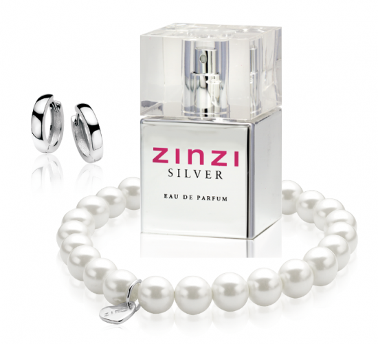 ZINZI Gift Set: Eau de Toilette, Bracelet and Earrings GIFTSET10