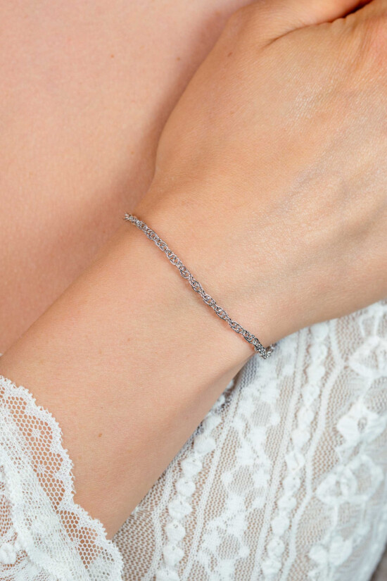 ZINZI zlv. armband fantasie koord