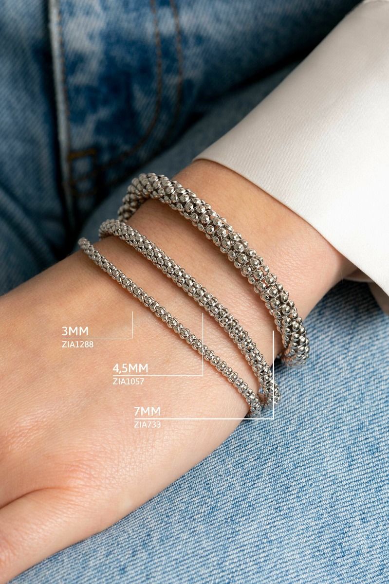 ZINZI Sterling Silver Chain Bracelet 21cm ZIA1057-21