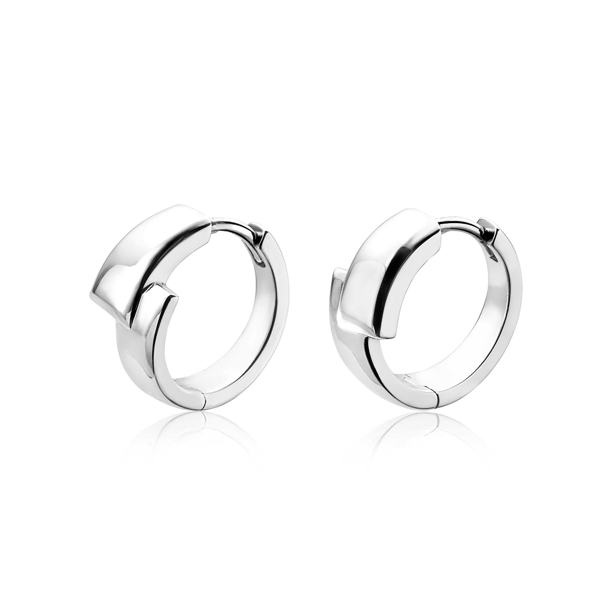 ZINZI Sterling Silver Earrings by Dutch Designer Mart Visser MVO16