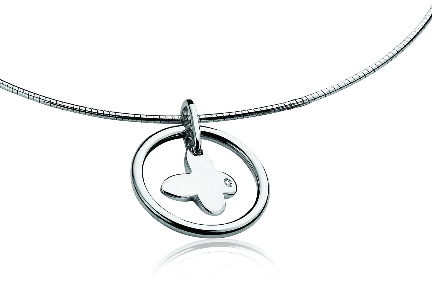 ZINZI DIAMONDS Sterling Silver Pendant ZDH55