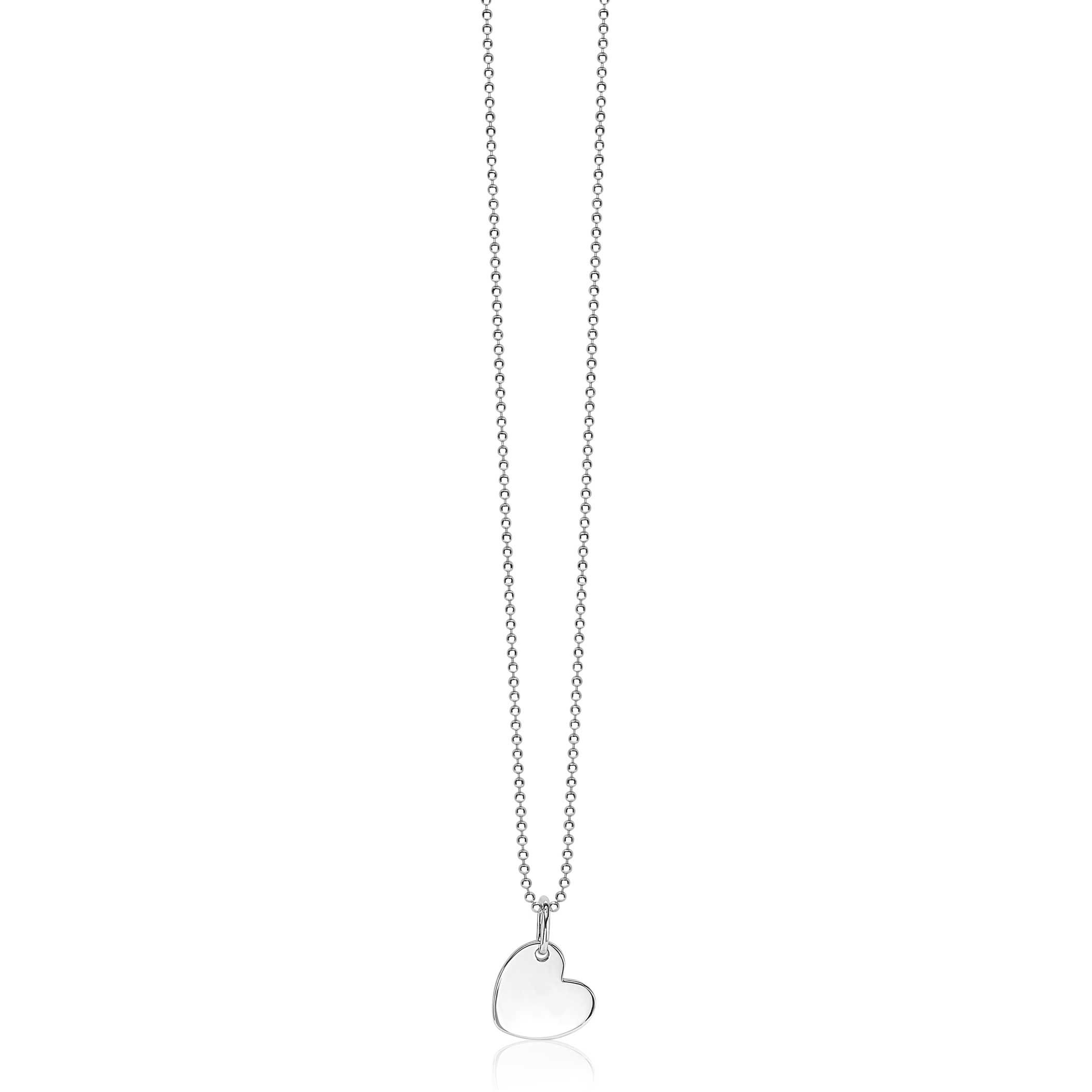 12mm ZINZI Sterling Silver Pendant Heart ZIH1826