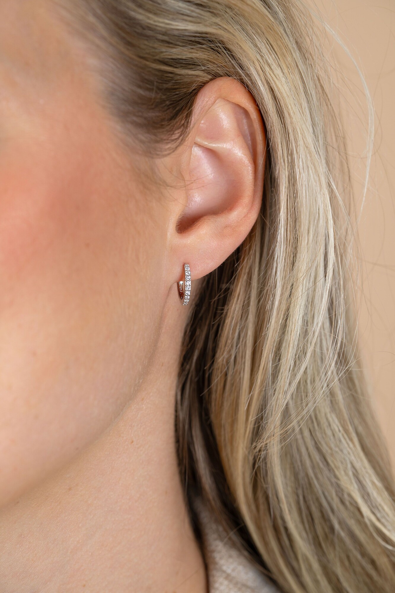 ZINZI zlv. klapcreolen met zirconia's 13x1.6mm