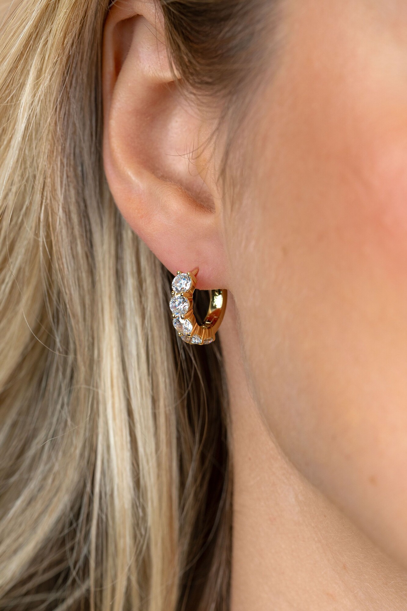 ZINZI zlv. klapcreolen gg.verguld 5x zirc.16x4mm