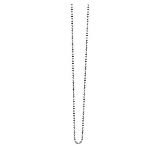 70cm ZINZI Sterling Silver Necklace Beads ZI70BOL
