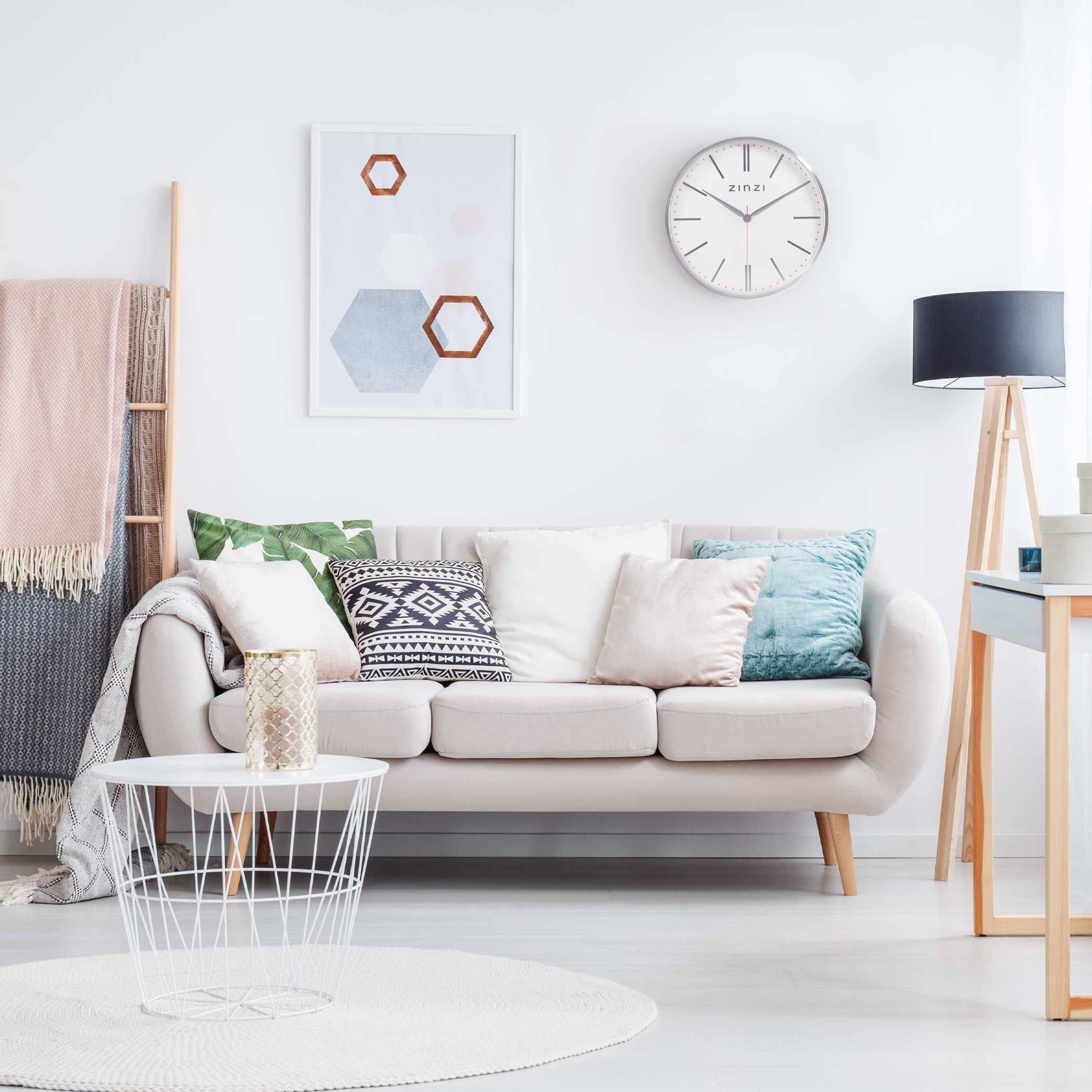 ZINZI Clock 40cm ZICLOCK