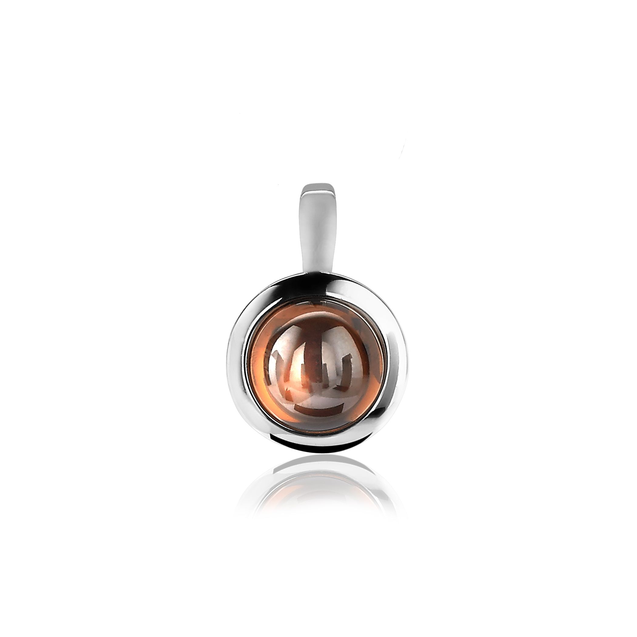 ZINZI Sterling Silver Pendant Brown ZIH1043C
