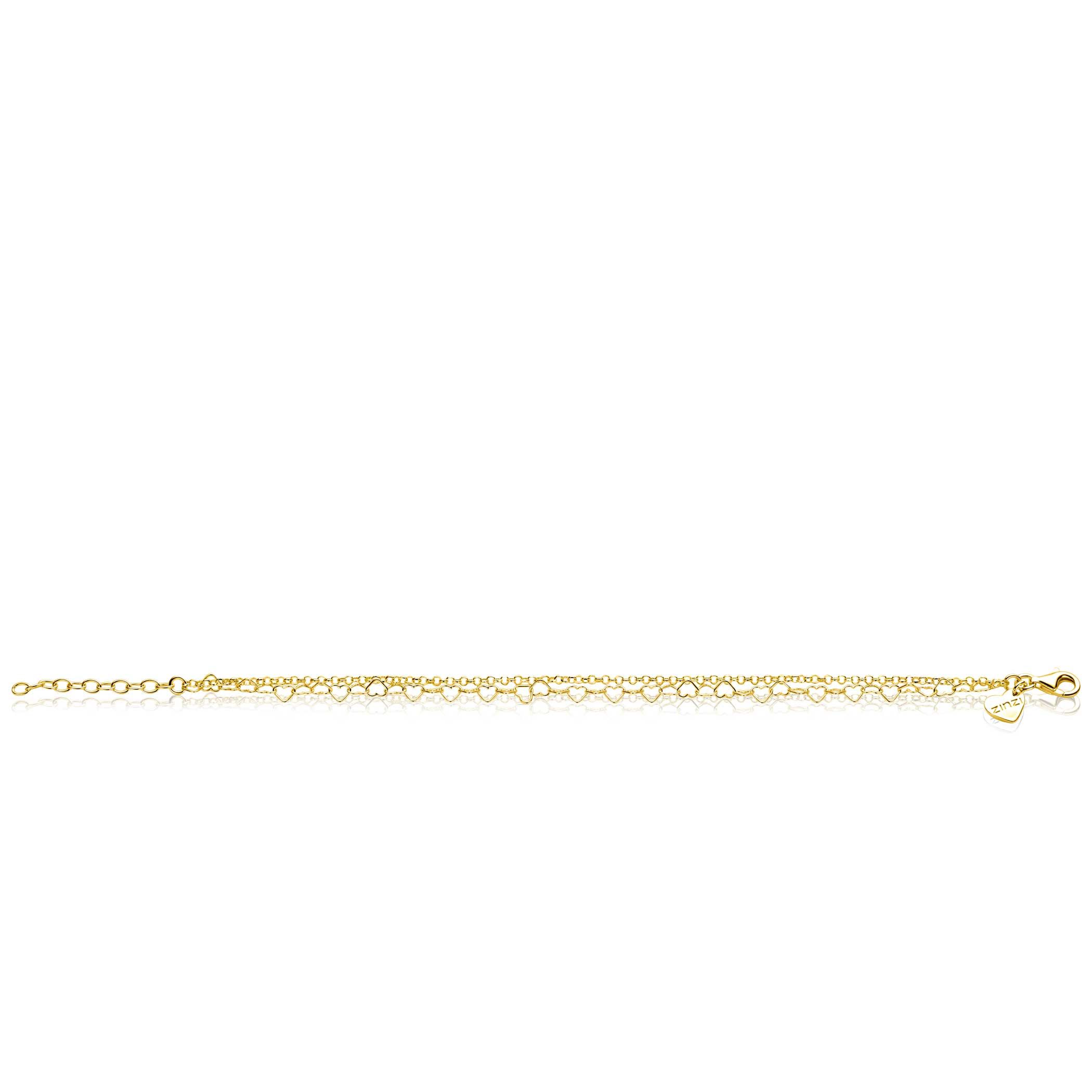 ZINZI zlv. multi-look armb.gg.verg. 2 rijen hartjes/ jass.