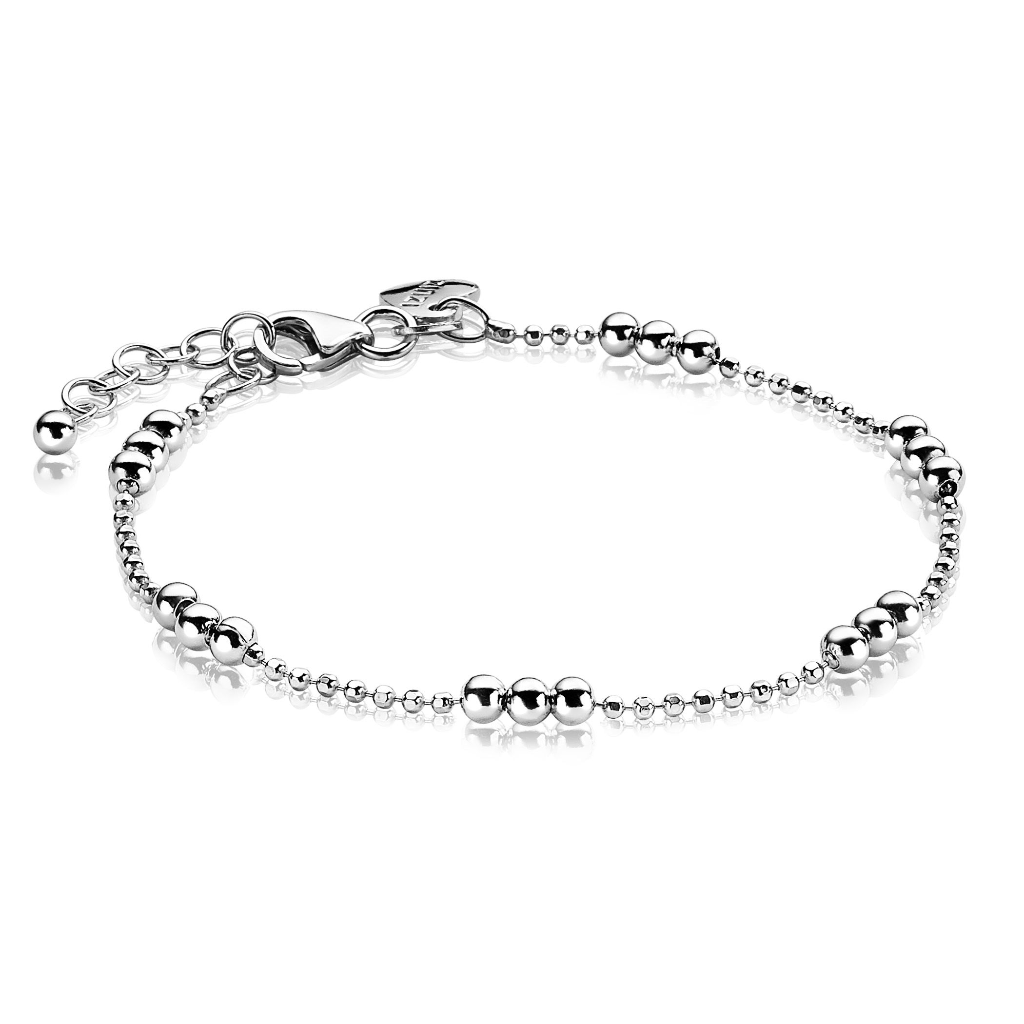 ZINZI Sterling Silver Fantasy Bracelet Beads 16,5-19,5cm ZIA1647