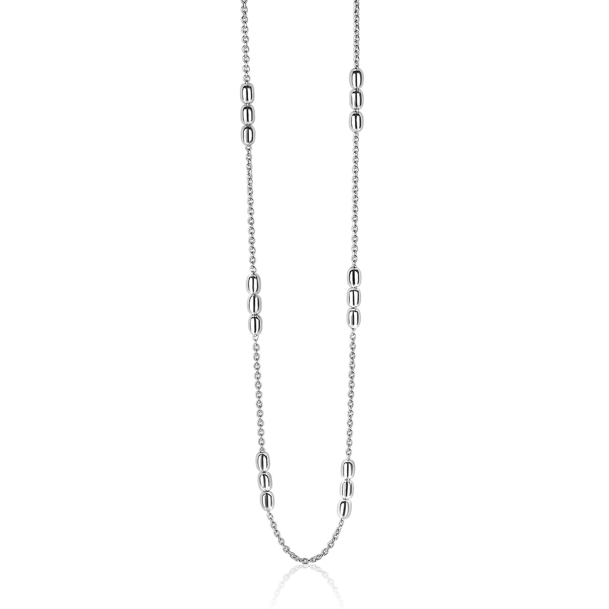 ZINZI Sterling Silver Fantasy Necklace Oval 42-45cm ZIC1809-42