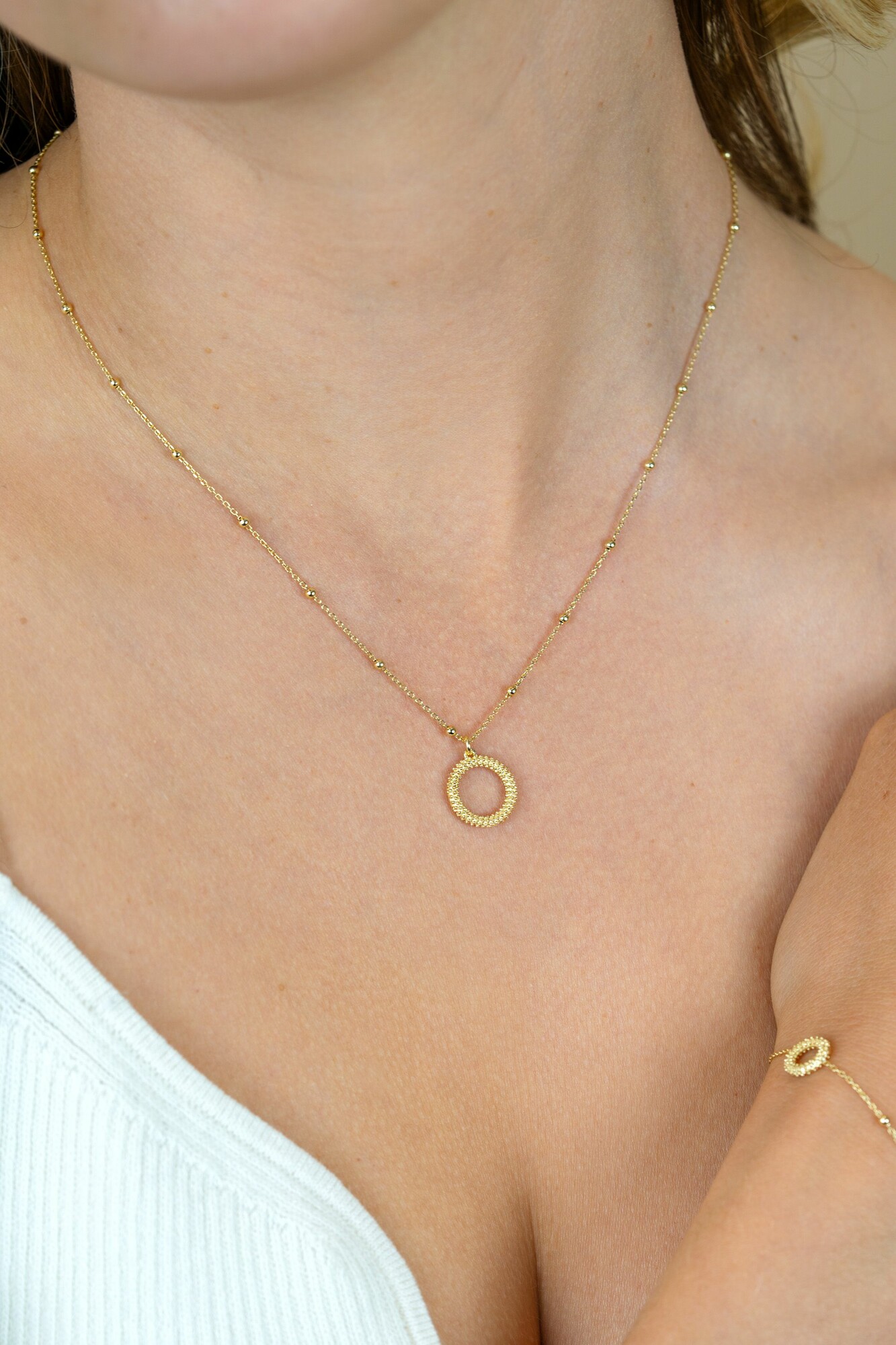 ZINZI zlv. coll.verg.gg.met hanger rond open bewerkt