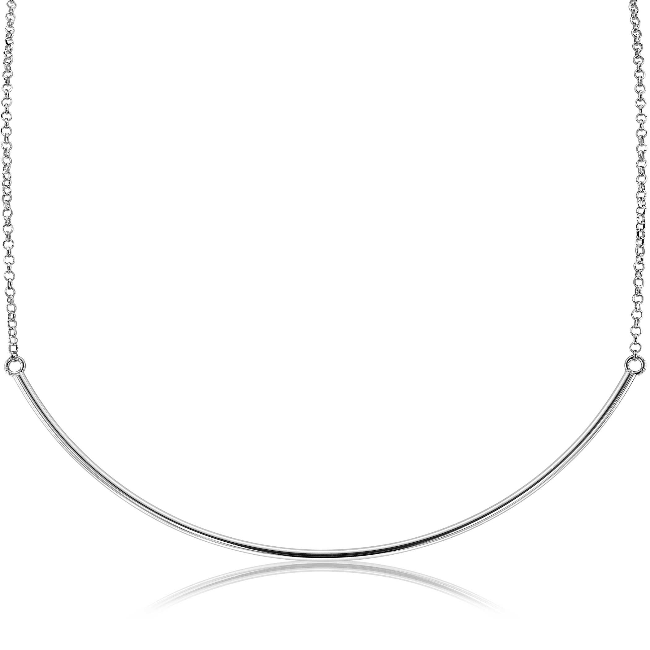 ZINZI Sterling Silver Fantasy Necklace 45cm ZIC1405