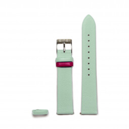 ZINZI Retro Mint Green Leather Strap 18mm RETBAND22