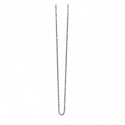 45cm ZINZI Sterling Silver Necklace Beads ZI45BOL