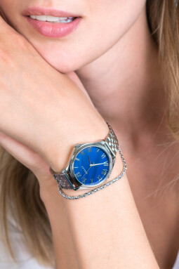 ZINZI Watch JULIA 34mm Dark Blue Mother-of-Pearl