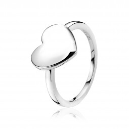 ZINZI Sterling Silver Ring Heart ZIR1307