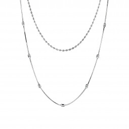 ZINZI Sterling Silver Multi-look Necklace 40-45cm ZIC1345