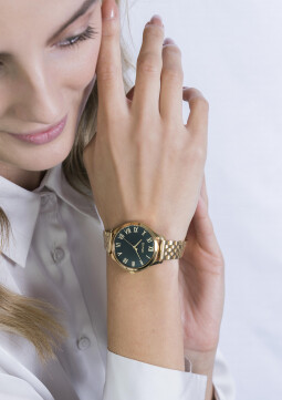 ZINZI Watch JULIA 34mm Black Golden