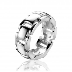 ZINZI Sterling Silver Ring Chain ZIR1152