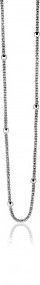 ZINZI Sterling Silver Fantasy Necklace 42-45cm ZIC1128