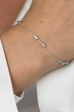 ZINZI zilveren fantasie armband 17-19,5cm ZIA1910