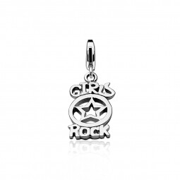 Zinzi zilveren bedel Girls Rock CHARMS273