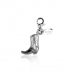Zinzi zilveren bedel cowboylaars CHARMS31